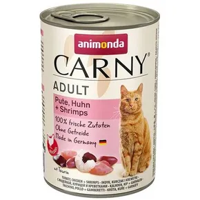 ANIMONDA Dosenfutter CARNY Adult - Truthahn, Huhn + Flusskrebse 400g